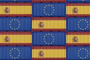 Spain EU trade containers stacked Adobe Stock