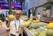 Novianto showed Fruitnet the new varieties at Asia Fruit Logistica in Hong Kong