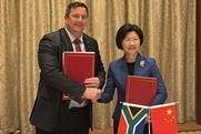 John Steenhuisen China South Africa stonefruit agreement