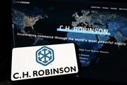 CH Robinson logo on phone and computer screen MUST CREDIT Timon - Adobe Stock