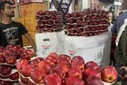 Apples in India market