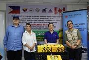 The first shipment of Philippine Carabao mangoes bound for Canada