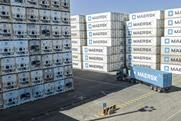 Maersk containers and reefers