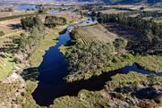 South Africa Western Cape landscape water Wrap Eosta