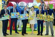 Dole China BFV Smurfs promotion