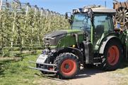 Gotrack Poland autonomous tractor apple pear orchard