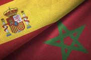 Morocco Spain textured flags Adobe Stock