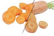 Food Freshly two-step wash process carrots
