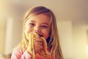 Fyffes consumer survey girl eating banana