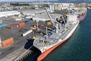 Kowhai at Tauranga March 2025 carrying Zespri kiwifruit to Shanghai MUST CREDIT Jamie Troughton Dscribe Media