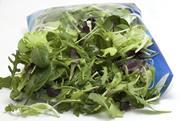 Bagged salad open mixed leafy greens Adobe Stock
