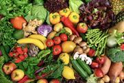 Mixed fruit and vegetables