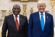 Cyril Ramaphosa meets Donald Trump 2025 MUST CREDIT The White House