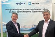 Mike Hollands Syngenta (left) and Dimitris Armenakis Maersk