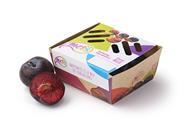 The packaging combines certified sustainably sourced cartonboard punnets with paper LinerlessLid labels