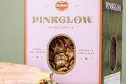 Del Monte Pinkglow pineapple retail box