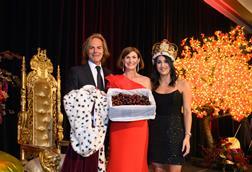 Chris Parisi Sydney Markets Foundation CEO Meegan George and Yasmin Khanafer daughter of Talal and Joanne Khanafer