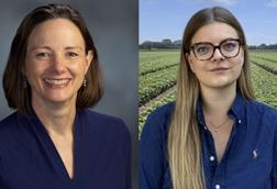 Dr Elizabeth Bihn and D’Arcie Rice