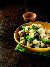 M Kitchen roasted mushroom tripoline and tenderstem broccoli