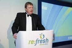 Neil Sanderson from Florette at last year's Re:fresh Awards