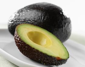 Chile avocados on plate