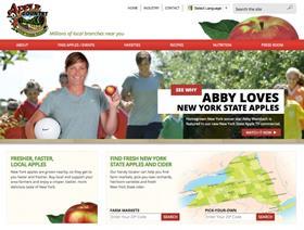 Updated New York Apple Association website