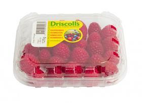 Driscolls raspberry packaging