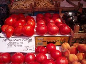 BG Bulgaria Sofia tomatoes marketcredit Monika Kostera