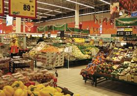 Russia supermarket