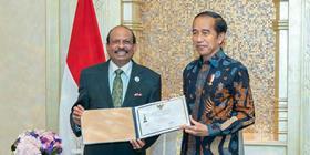 LuLu Group Yusuff Ali Indonesian President Joko Widodo