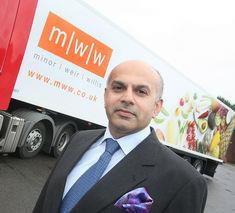 MWW ops director Parveen Mehta with part of his rebranded fleet