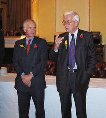 Mills, on right, spent seven years discussing the future of NCG