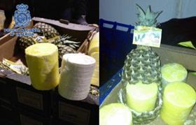 Drugs haul in pineapples Algeciras