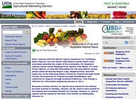 USDA market news portal