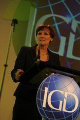 Joanne Denney-Finch addressed the IGD's flagship convention on Tuesday