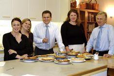 Brammy judging panel, left to right Silvana Franco from BBC2 The Best, Louise Stone from the Bramley Campaign, Julian Hunt, editor of The Grocer; Karen Barnes from the Good Housekeeping Institute and chairman of the Bramley Campaign Ian Mitchell