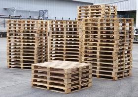 Generic Wooden pallets stacked