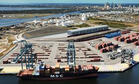 Port of Tampa rail service impression