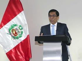 Peru ag minister Jose Manuel Hernandez