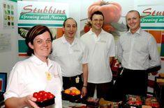 The Stubbins team on its stand