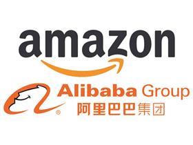 Amazon Alibaba logos