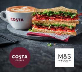 M&S and Costa