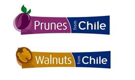chile prunes walnuts logos