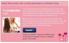 Co-op radio to air Mother's Day dedications