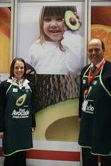 Adolfo Ochagavía and Ina Kohlmorgen of the Chilean Hass Avocado Association