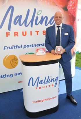 Professor Mario Caccamo, Managing Director of NIAB EMR at launch of Malling Fruits