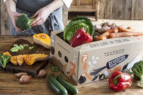 Riverford's new veg box branding