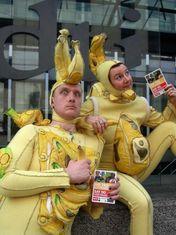 Fairtrade takes banana stunt to DTI