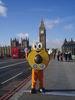 Is it Adolfo Ochagavia, is it a bird, is it a plane? No, it's Avo Man, who has been in London encouraging consumers to eat more of his kind...