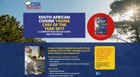 RSA Young Chef of the Year 2017 website